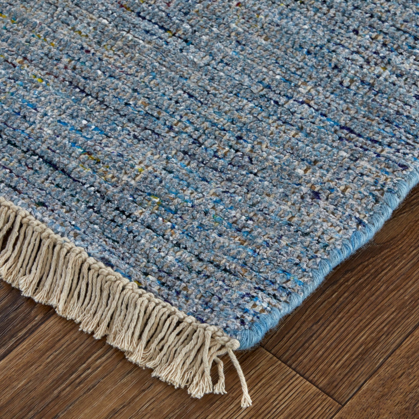 019 SI-1754253,SI-1754256,SI-1754257 | Closeup | Caldwell Transitional Rug - 8804F by Feizy in blue, ivory. Made from wool, viscose in a unique style.