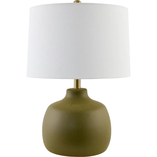 Braxton Accent Table Lamp by Livabliss in hand painted. Made from resin, linen, polyester, iron in a modern style.