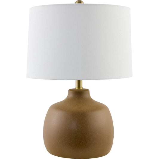 Braxton Accent Table Lamp by Livabliss in hand painted. Made from resin, linen, polyester, iron in a modern style.