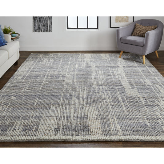 Alford Rug - 6920F by Feizy in gray, ivory, taupe. Made from wool in a unique style.