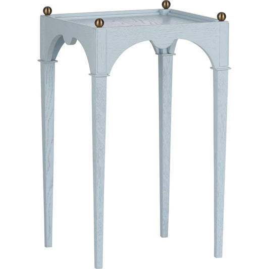 001 SI-2533859 | Primary Silo | Kent Drinks Table by Chelsea House in blue, gold and pale blue, gold. Made from unique in a unique style.