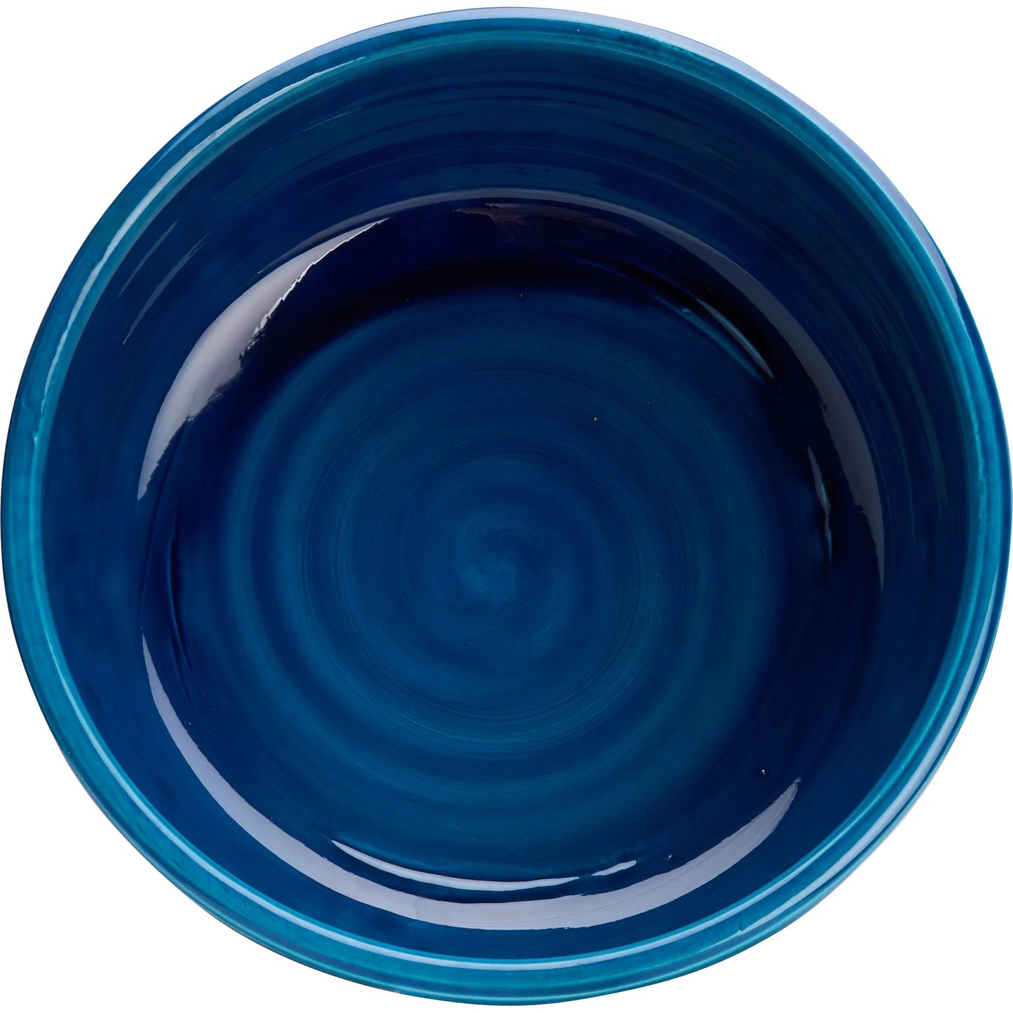 002 SI-2533846 | Additional Silo | Increspatura Bowl by Chelsea House in blue and blue glaze. Made from unique in a unique style.
