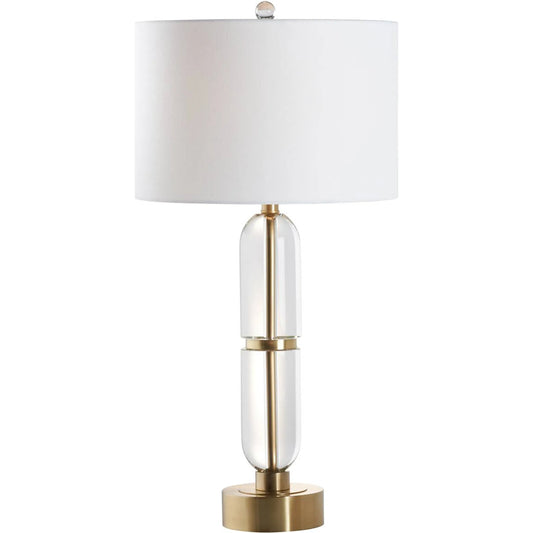 001 SI-2533839 | Primary Silo | Flynn Table Lamp by Chelsea House in gold and clear, brushed brass. Made from unique in a unique style.