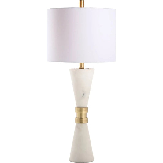 001 SI-2533825 | Primary Silo | Elin Table Lamp by Chelsea House in white, cream, gold and natural white, antique brass. Made from unique in a unique style.