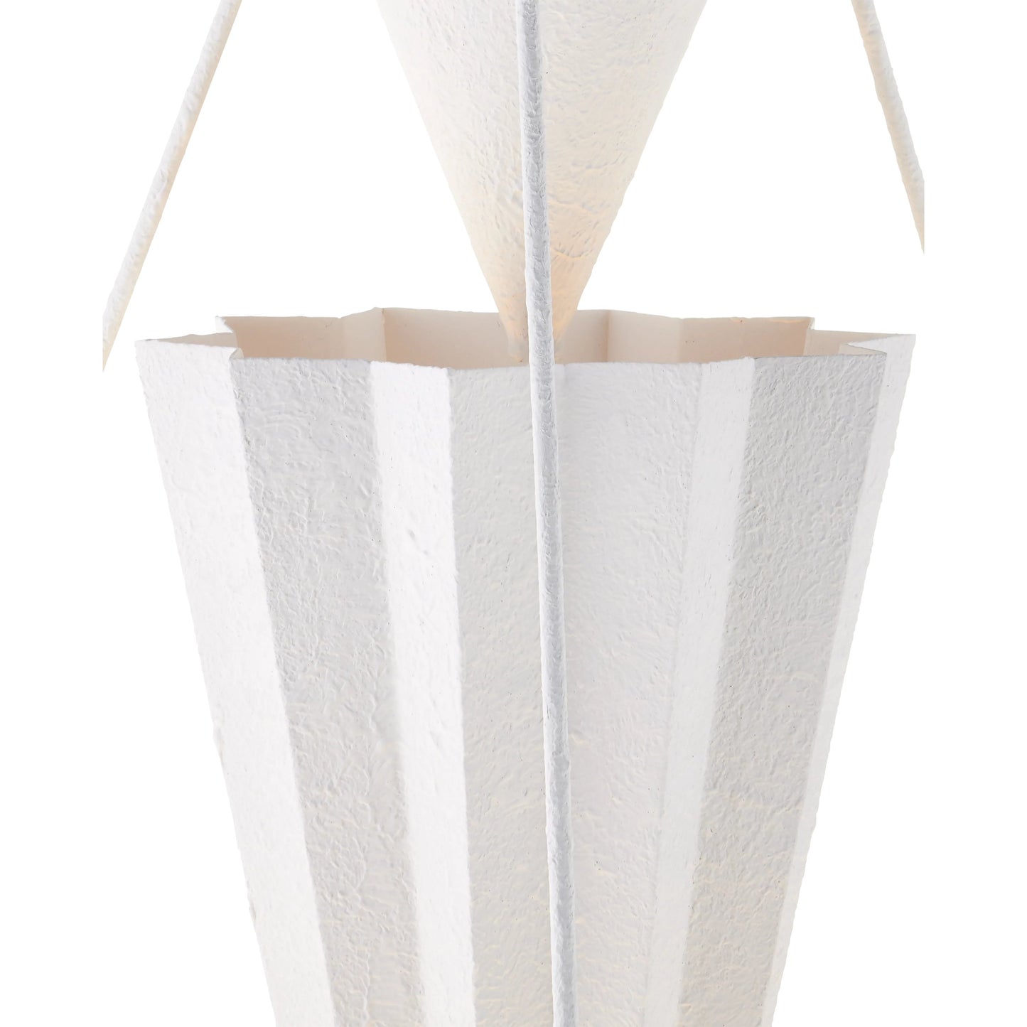 002 SI-2191709 | Additional Silo | Empyrean Chandelier by Currey and Company in yeso blanco. Made from wrought iron in a modern style.