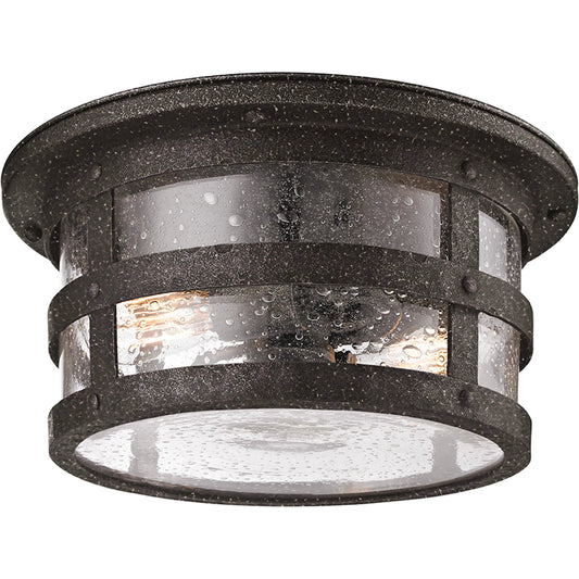 001 SI-2072627 | Primary Silo | Barbosa Flush Mount by Troy in barbosa bronze. Made from hand forged iron in a modern style.