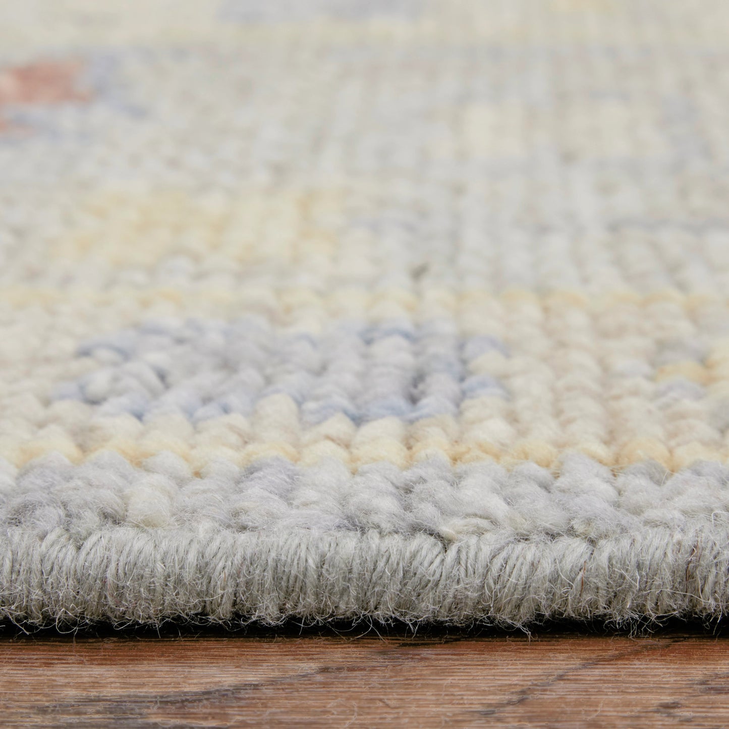 006 SI-2158844 | Closeup | Fillmore Traditional & Botanical Rug - FIL6954F by Feizy in blue, taupe, gray. Made from wool in a unique style.