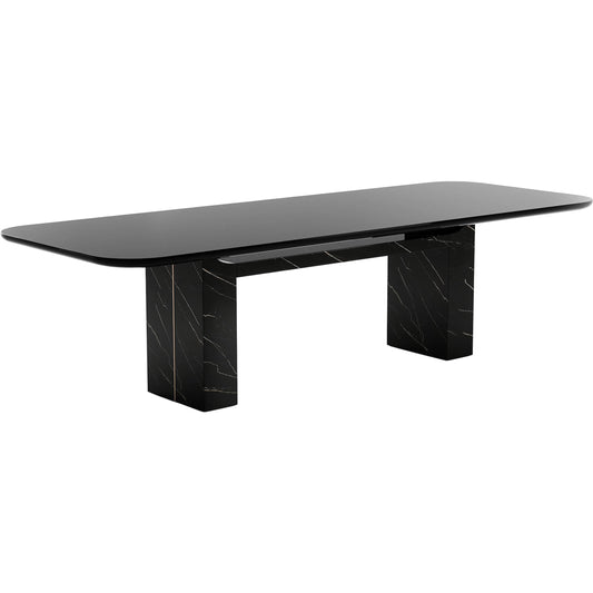 Overlap Rectangle Dining Table by Caracole. Made from unique in a modern style.