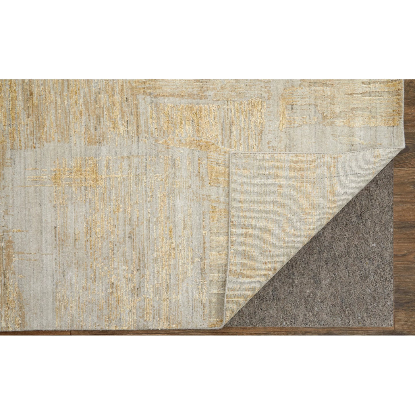 005 SI-2158808,SI-2158809,SI-2158810,SI-2158811,SI-2158812,SI-2158813,SI-2158814,SI-2158815 | Closeup | Eastfield Rug - EAS69FTF by Feizy in yellow, ivory, gold. Made from viscose, wool in a unique style.