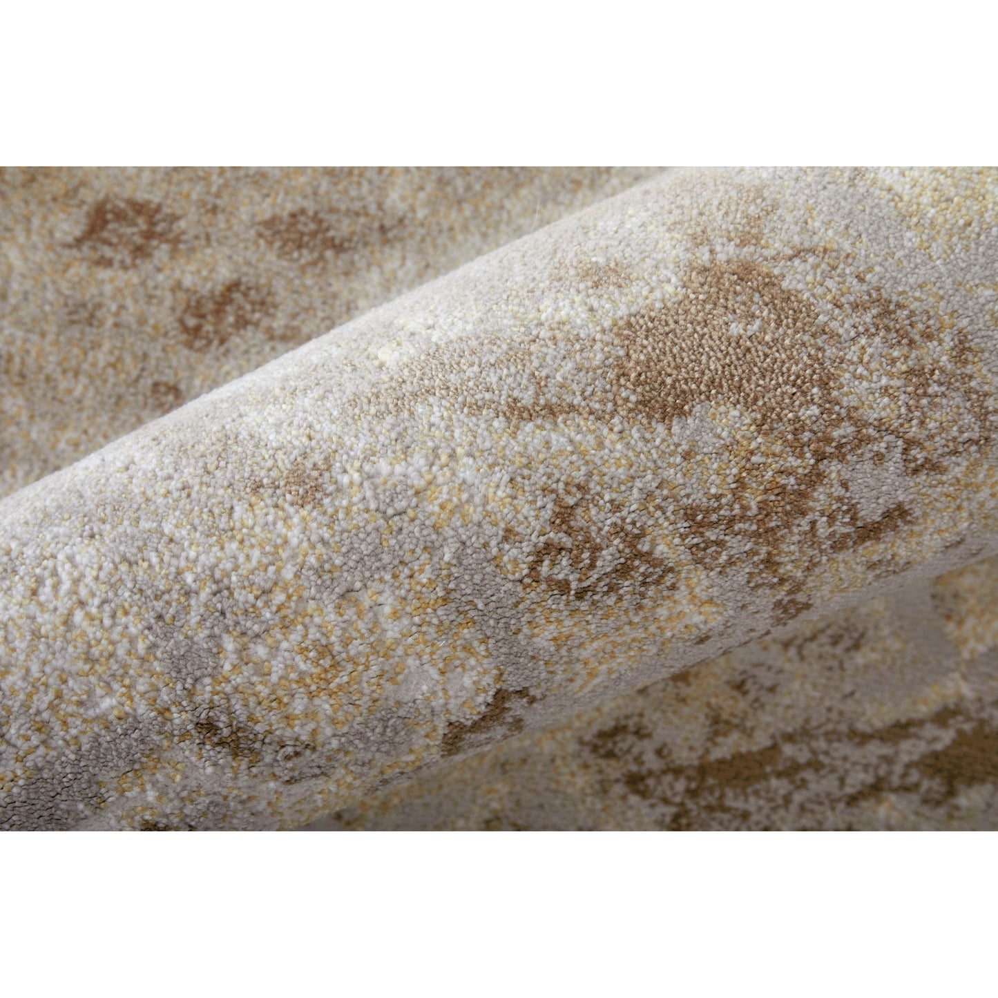 003 SI-2158668,SI-2158669,SI-2158670,SI-2158671,SI-2158672,SI-2158673 | Closeup | Waldor Rug - 73539NCF by Feizy in brown, tan, ivory. Made from polypropylene, polyester in a unique style.