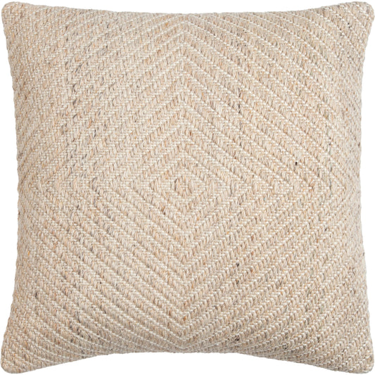 Cairn Pillow - 527780 by Surya. Made from front: 100% recycled pet yarn, back: 100% polyester in a modern style.