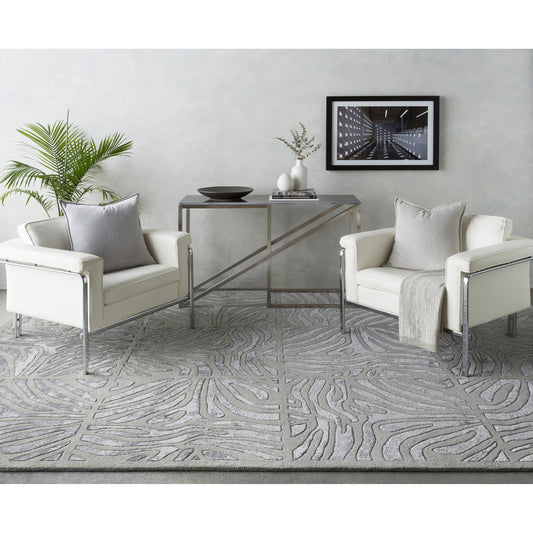 Modern Classics Rug - 223 by Surya in slate, light gray. Made from 100% new zealand wool in a unique style.