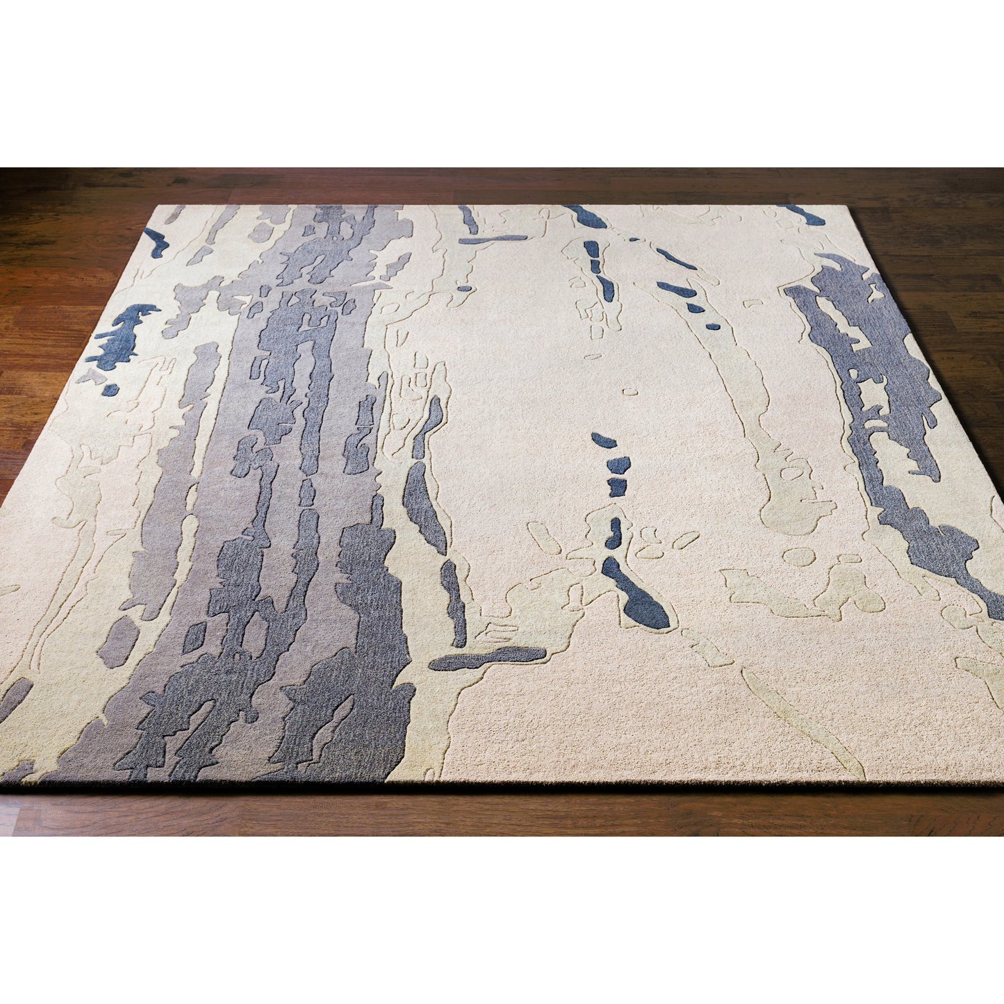 007 22309-9712 | Closeup | Modern Classics Rug - 1463 by Surya in light beige, medium gray, gray, blush. Made from 100% new zealand wool in a unique style.