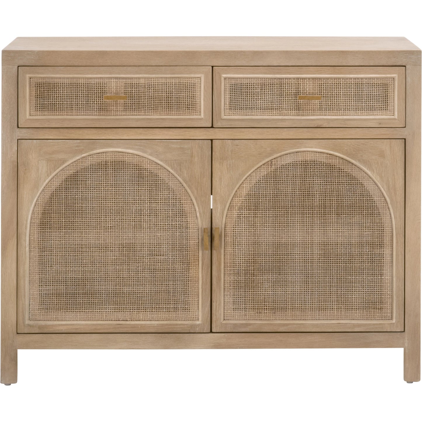 004 SI-1998821 | Additional Silo | Cane Media Cabinet by Essentials For Living in smoke gray oak, smoke gray cane. Made from solid reclaimed oak, oak veneer, cane, metal in a cottage & farmhouse style.