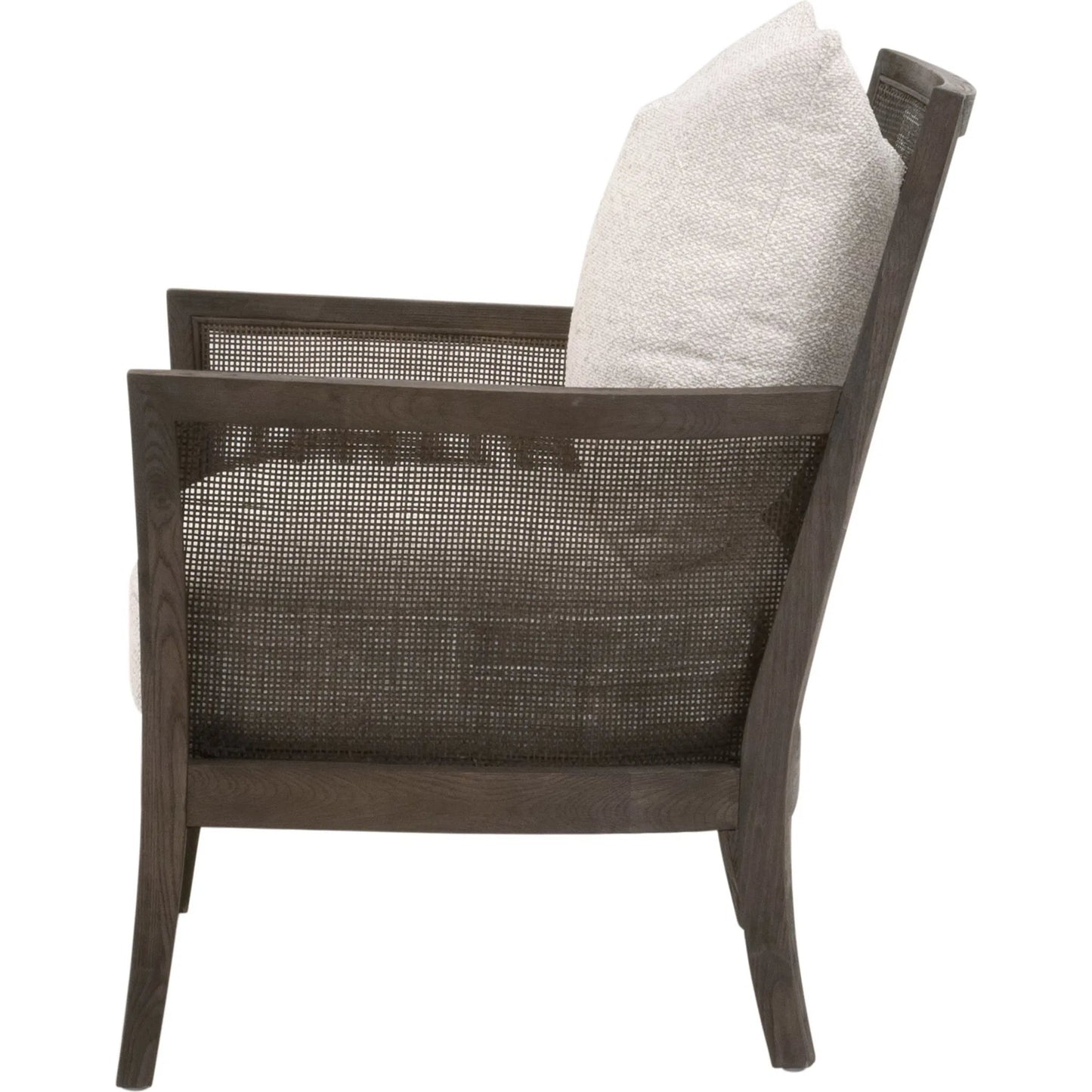 003 SI-2292625 | Additional Silo | Caris Club Chair by Essentials For Living in livesmart gellar, linen, matte brown oak, cane. Made from rattan, solid oak wood, plywood in a modern style.