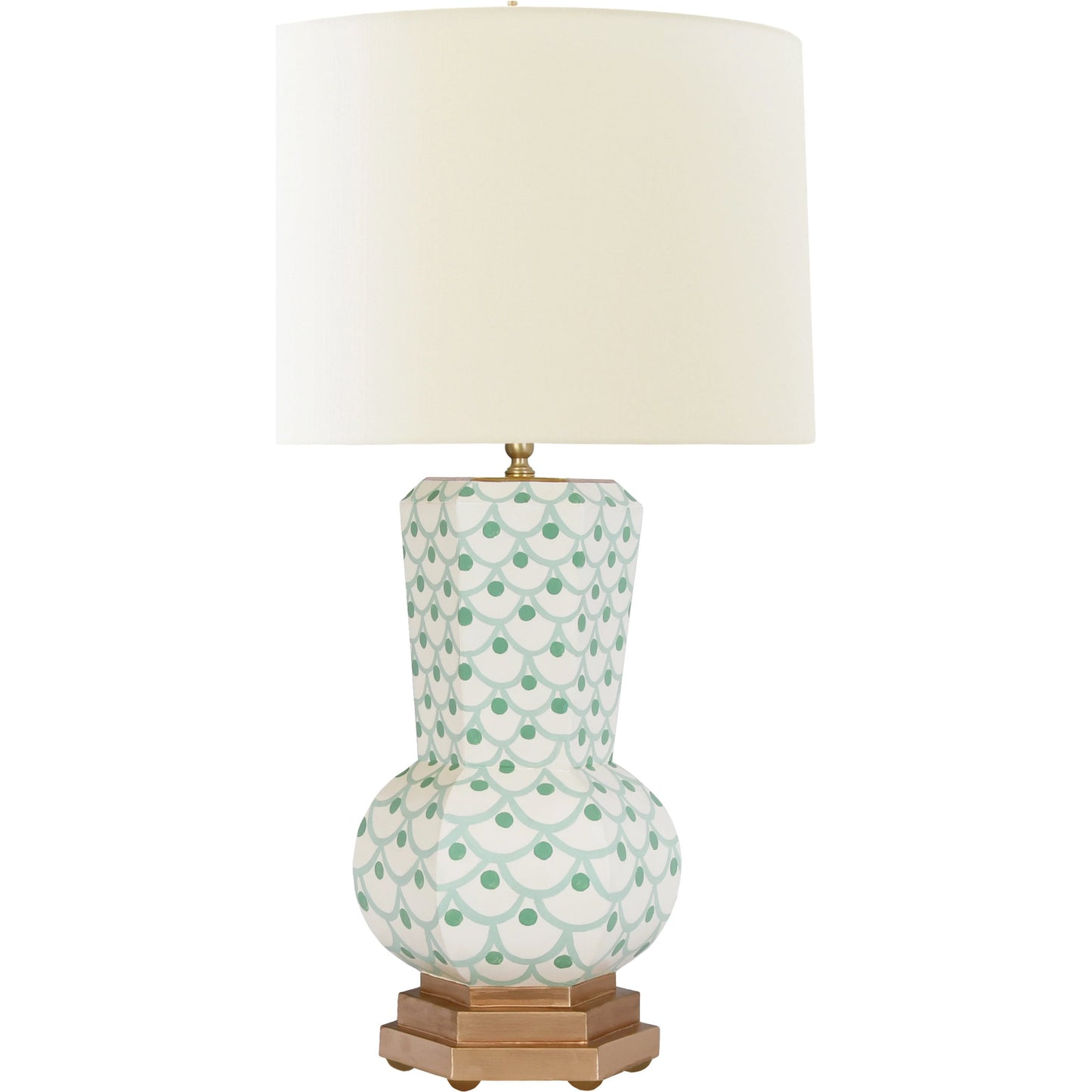 001 SI-1966040 | Primary Silo | Catalina Scale Table Lamp by Worlds Away in green. Made from unique in a modern style.