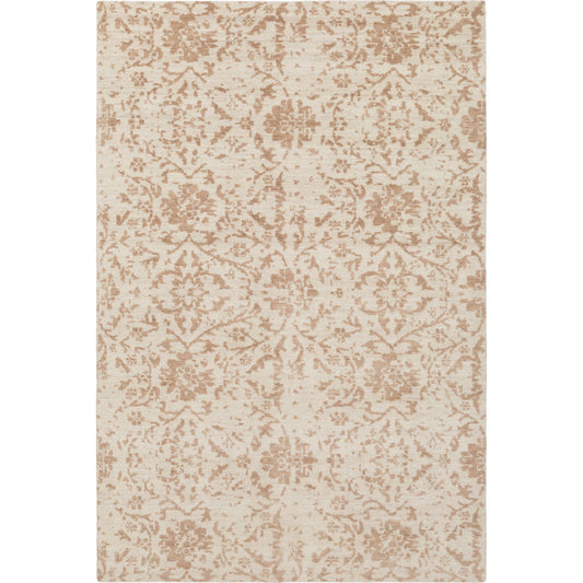 Claude Rug - 20742 by Surya in brown, ivory. Made from 100% wool in a unique style.