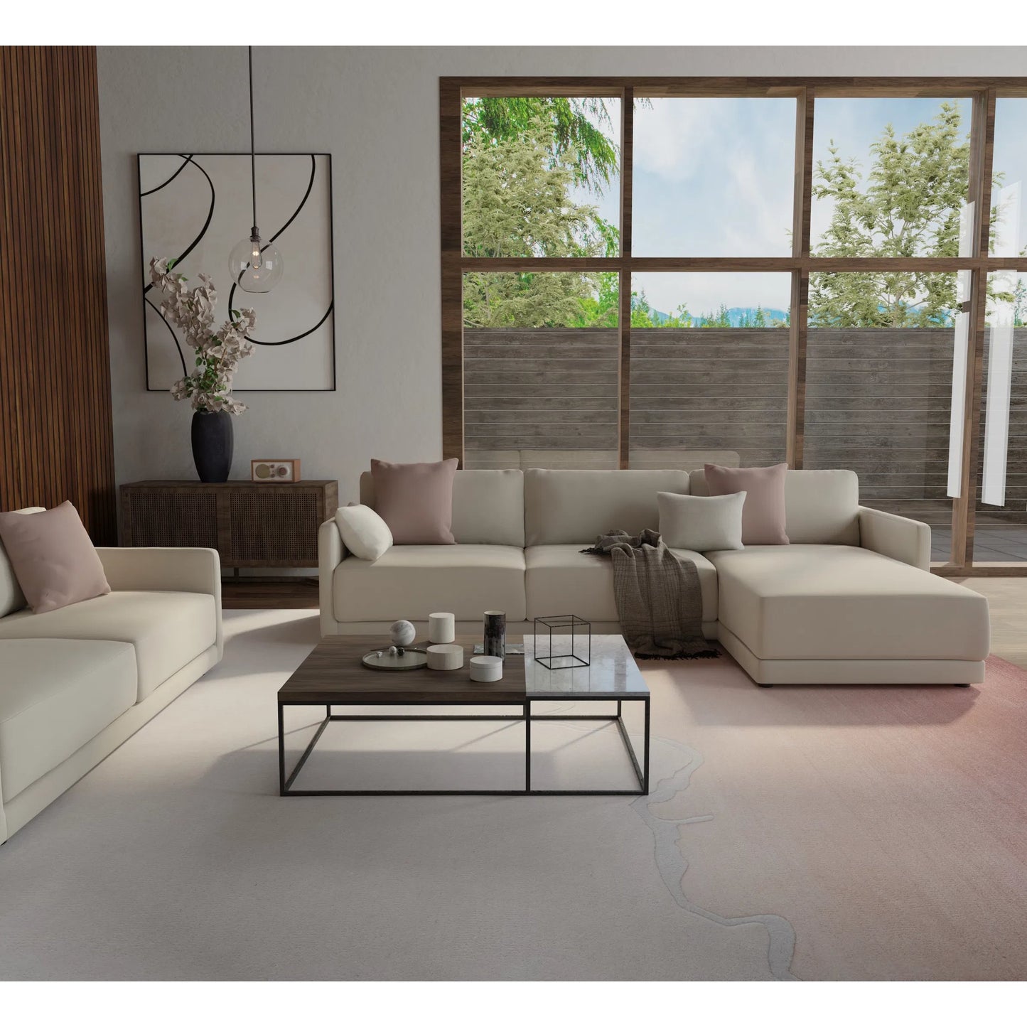 008 SI-2238453,SI-2238454,SI-2238455,SI-2238456,SI-2238457,SI-2238458 | Lifestyle | Katya Gradient & Rug - KTY8989F by Feizy in pink, ivory. Made from wool in a unique style.