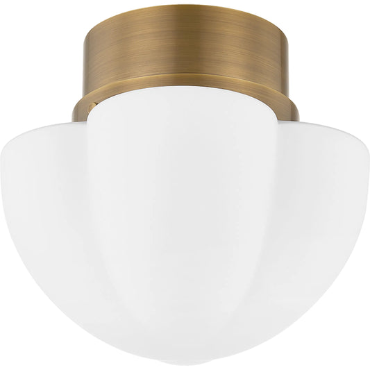 Seabrook Flush Mount by Hudson Valley in historic bronze. Made from steel in a transitional style.