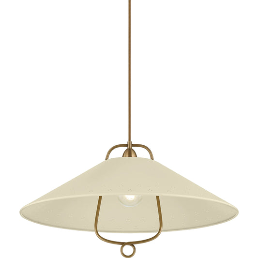 001 SI-2374405 | Primary Silo | Pawley Pendant by Hudson Valley in historic bronze, soft sand. Made from steel in a transitional style.