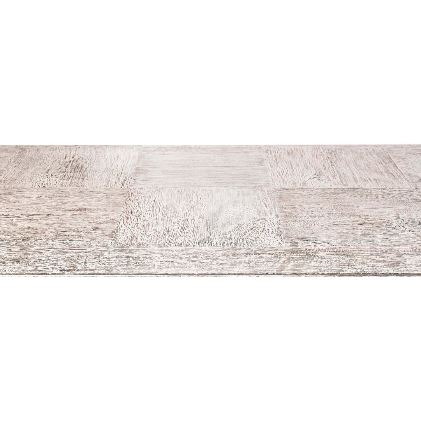 010 SI-2462565 | Closeup | 100" Bywater Extending Dining Table by Jonathan Charles in washed acacia. Made from acacia in a transitional style.