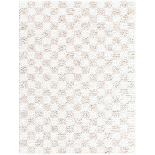 Cloudy Shag Rug - 535902 by Livabliss in ivory, light beige. Made from polyester in a unique style.