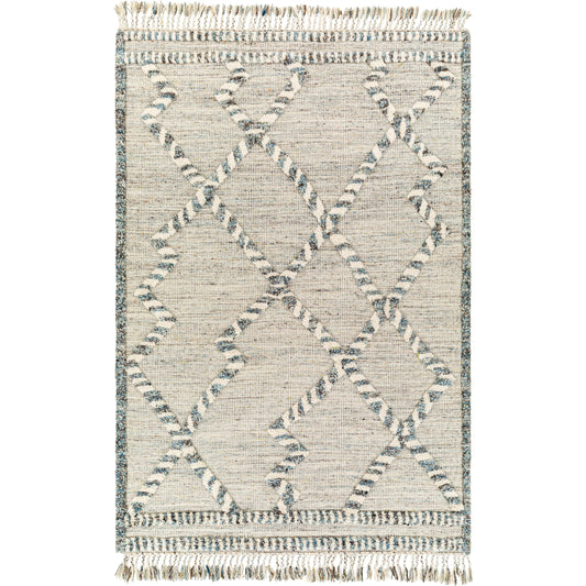 001 SI-1796247,SI-1796249,SI-1796251 | Primary Silo | Cadiz CDZ-2301 Rug by Surya in medium gray, dark brown, ivory, medium brown. Made from 100% wool in a unique style.