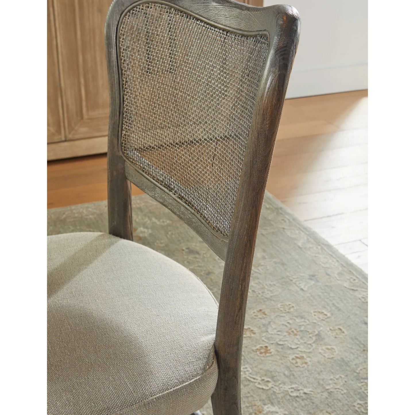 023 SI-2072276 | Closeup | Cela Dining Chair (Set of 2) by Essentials For Living. Made from unique in a cottage & farmhouse style.