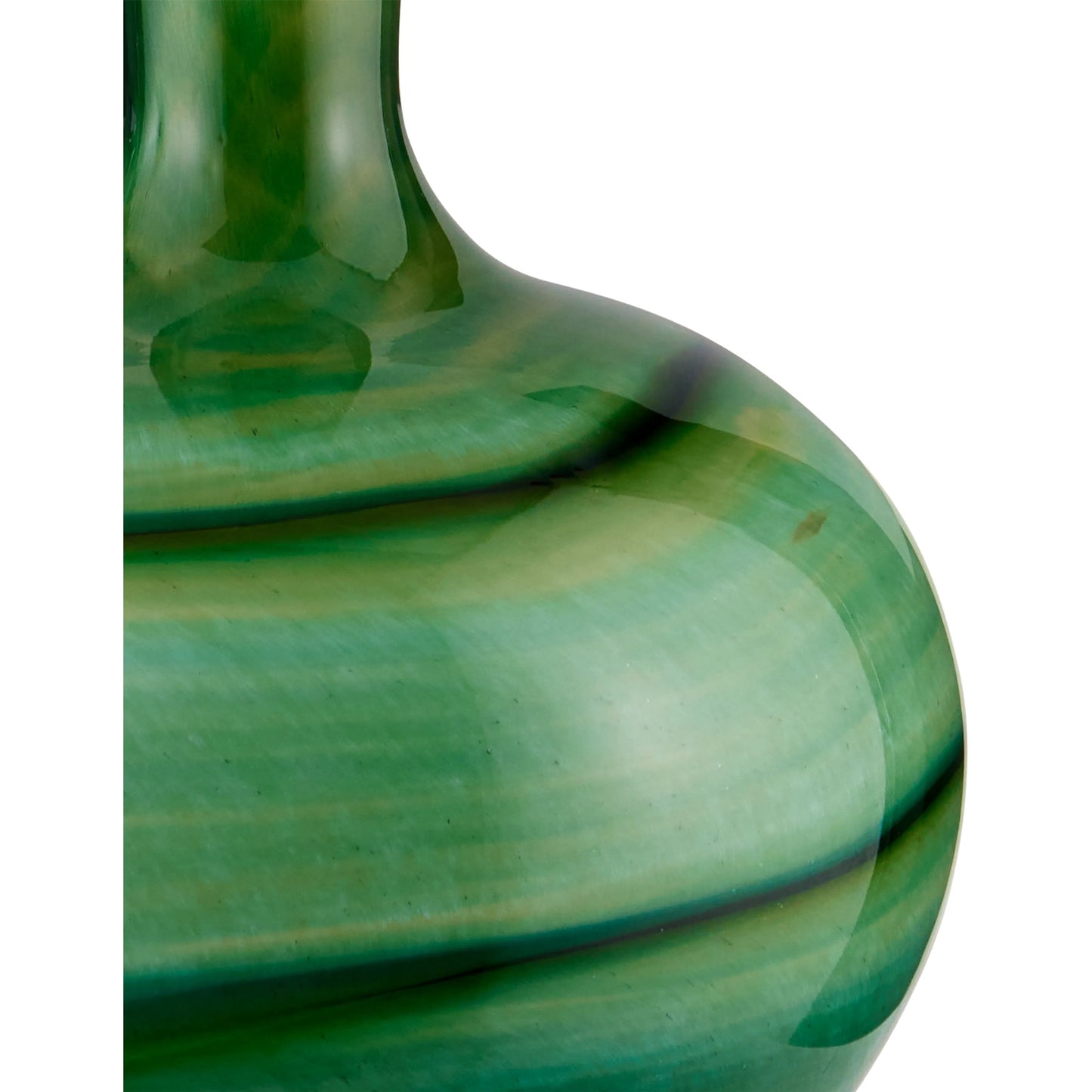 002 SI-2191763 | Additional Silo | Lamartine Table Lamp by Currey and Company in green, antique brass. Made from glass, metal in a modern style.