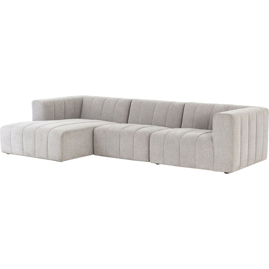 002 SI-1715856 | Primary Silo | Langham Channeled 3-Piece Sectional by Four Hands. Made from unique in a modern style.