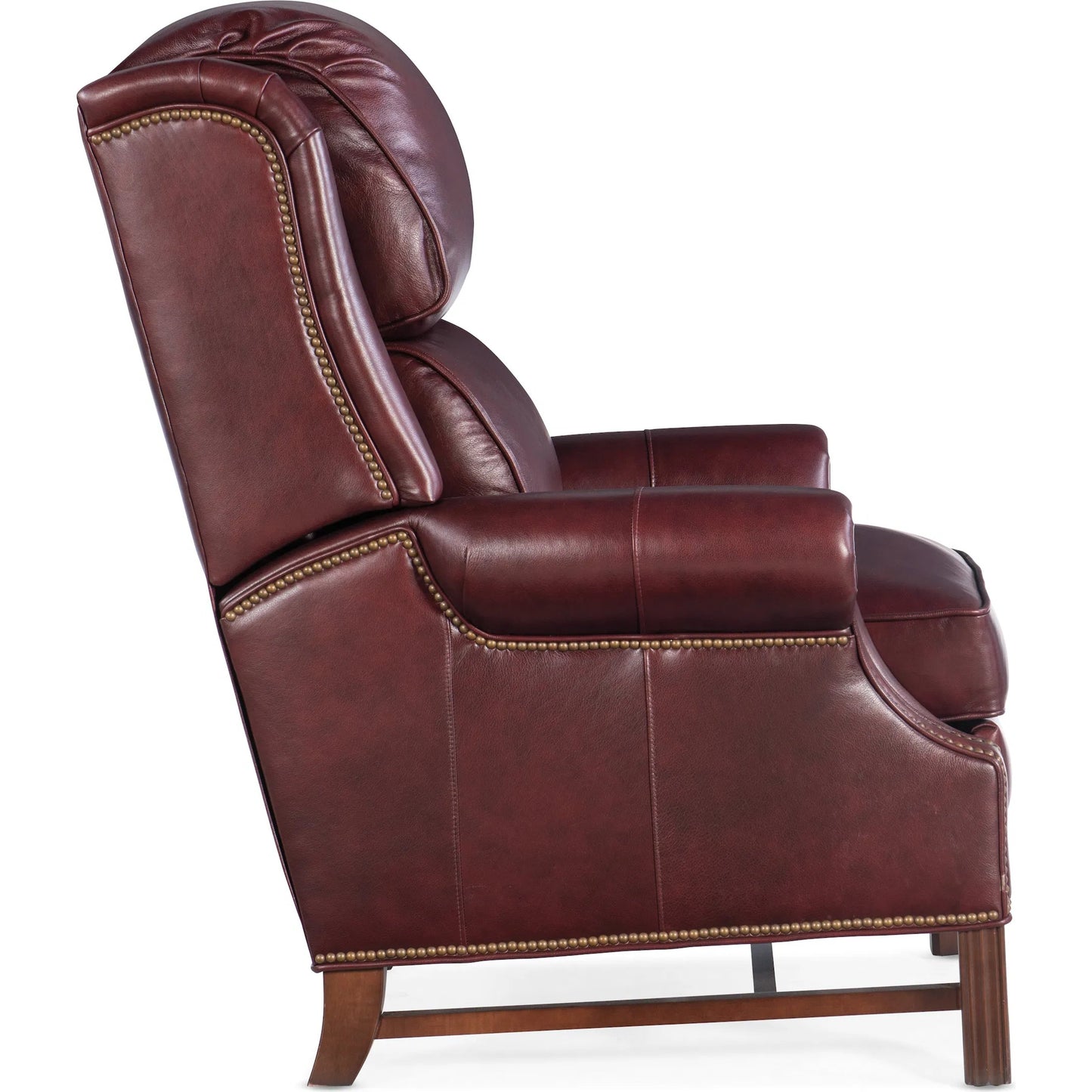 007 SI-1873032 | Additional Silo | Alta High Leg Reclining Lounger by Bradington-Young by Hooker Furniture. Made from 100% leather in a unique style.