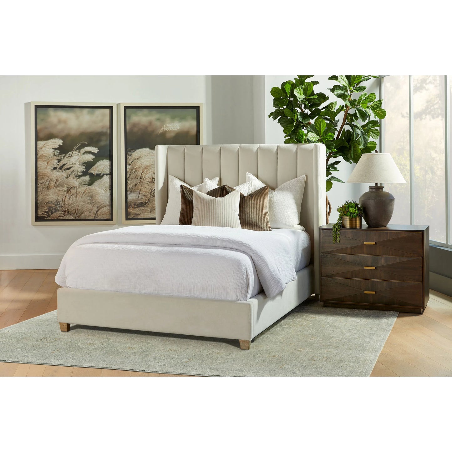 058 SR-387154,SR-387155,SR-387156 | Lifestyle | Chandler Bed by Essentials For Living. Made from unique in a modern style.
