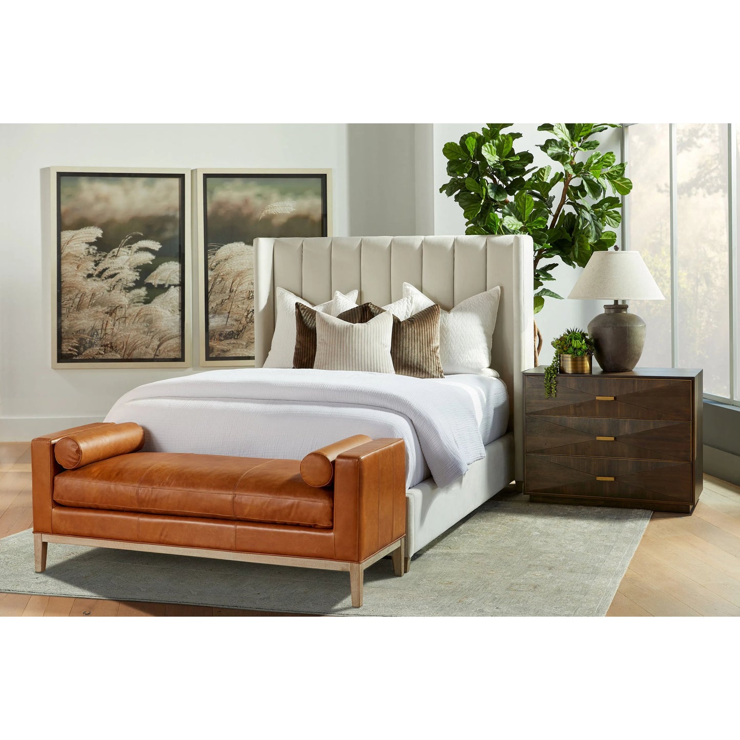 059 SR-387154,SR-387155,SR-387156 | Lifestyle | Chandler Bed by Essentials For Living. Made from unique in a modern style.