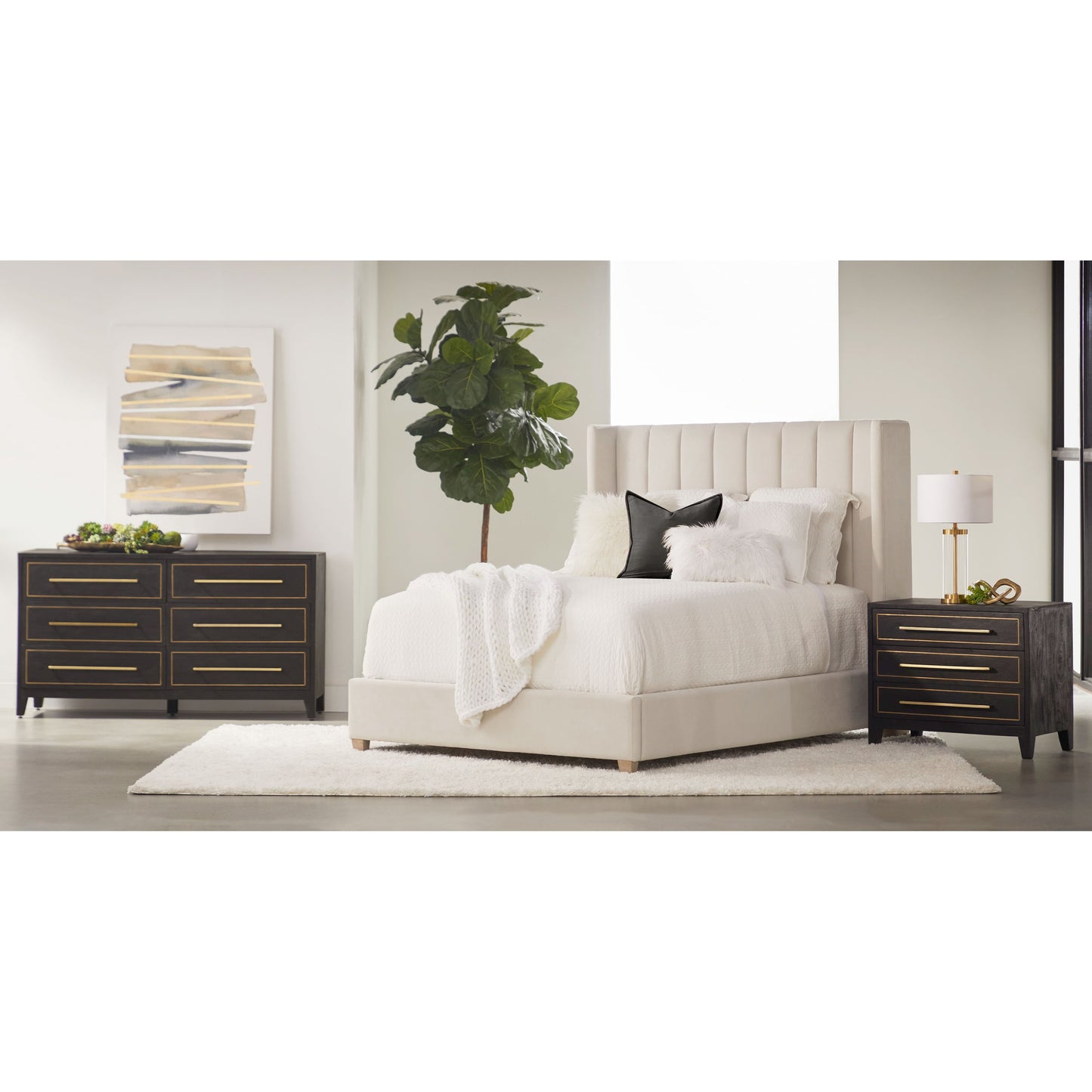 054 SR-387154,SR-387155,SR-387156 | Lifestyle | Chandler Bed by Essentials For Living. Made from unique in a modern style.