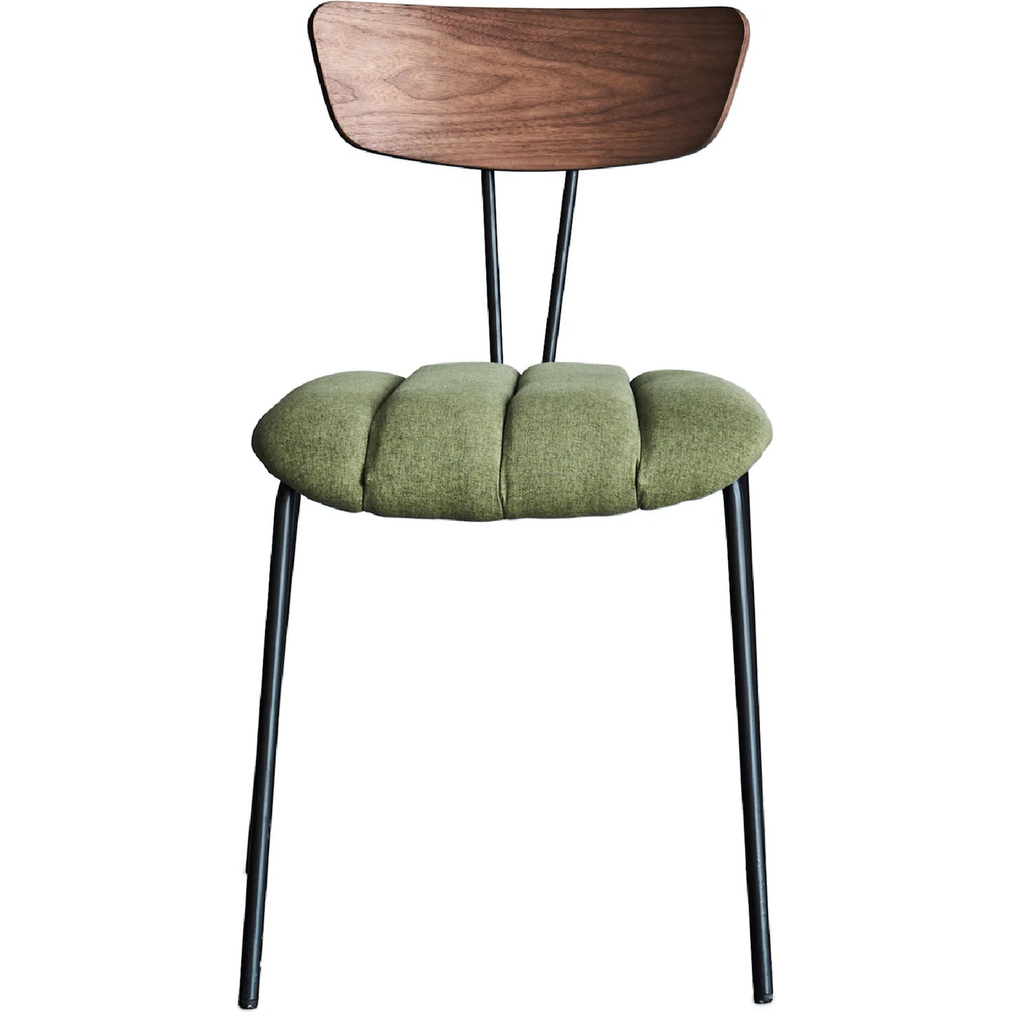 002 SI-2448888 | Additional Silo | Lara Side Chair by Zentique in green. Made from steel, cotton, plywood in a unique style.