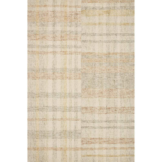 Chris CHR-04 Rug by Chris Loves Julia x Loloi in natural, multi. Made from 100% wool in a un