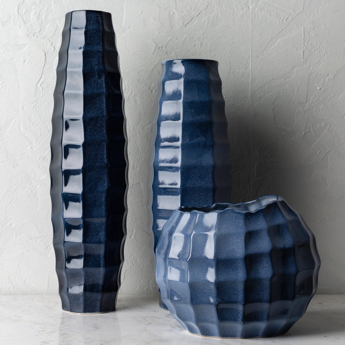 004 SI-1879570 | Additional Silo | Cirio - 24675 (Set of 3) by Surya in glazed. Made from ceramic in a coastal style.