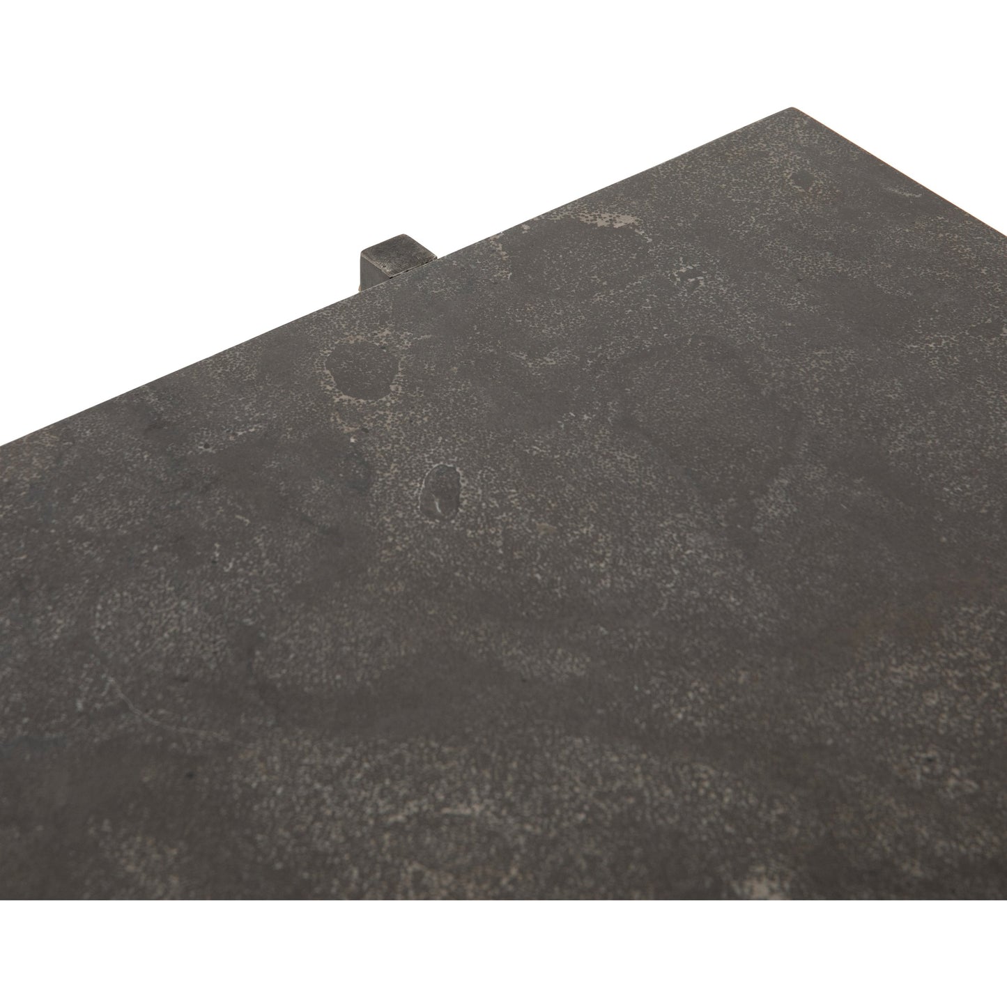 010 SI-1715804 | Additional Silo | Keppler Square Coffee Table by Four Hands in light rustic black, bluestone and light rustic black, blue stone. Made from bluestone, iron, hd metal in a modern style.