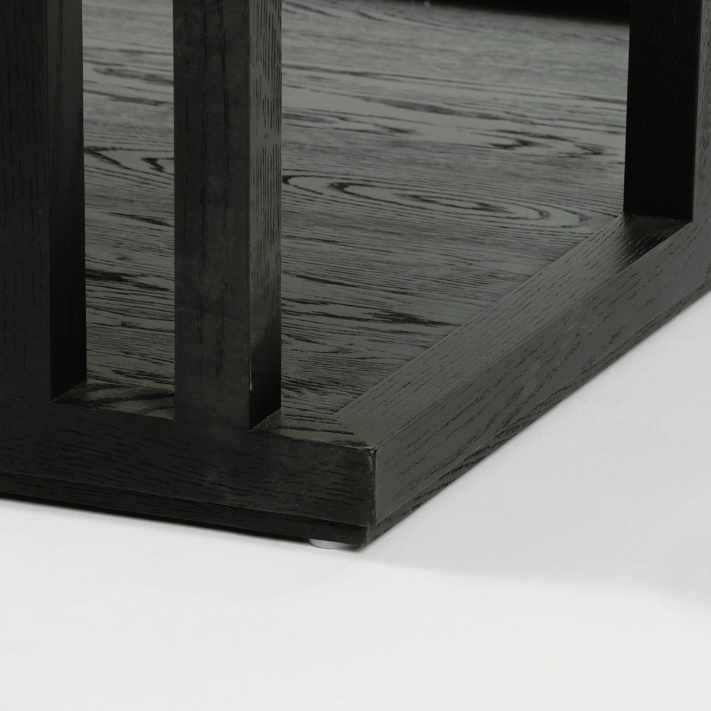 023 SR-368936 | Closeup | Charley Coffee Table by Four Hands. Made from oak veneer, solid oak in a modern style.