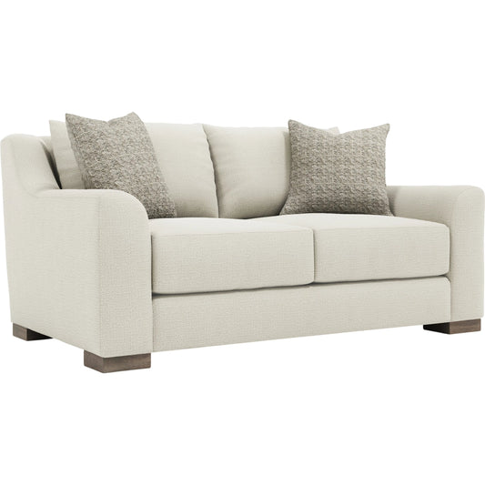 001 SI-2534162 | Primary Silo | Gabi Boucle Fabric Loveseat by Bernhardt in cream. Made from fabric in a unique style.