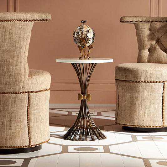 Itzel Martini Table by Maitland-Smith. Made from unique in a modern style.