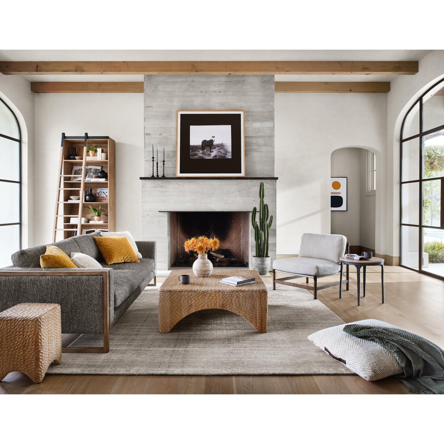 013 SI-1716339 | Lifestyle | Otis Sofa by Four Hands. Made from unique in a modern style.