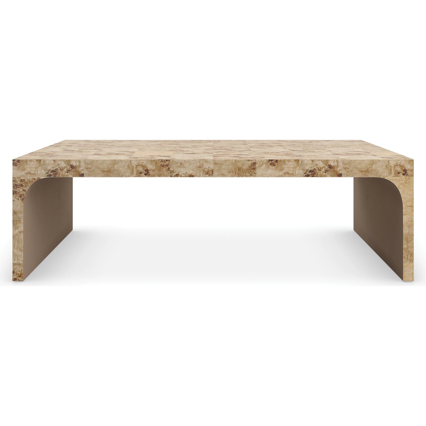 002 SI-2095933 | Additional Silo | Burlesque Cocktail Table by Caracole in mappa burl, brazen bronze leaf. Made from asian hardwood, mappa burl in a modern style.