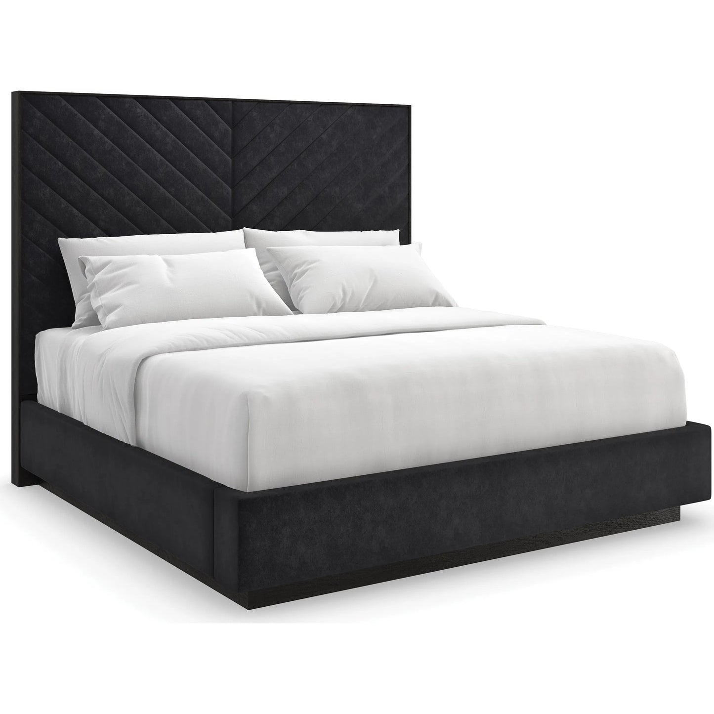 002 SI-2162920 | Primary Silo | Meet U In the Middle Bed by Caracole. Made from ash in a modern style.