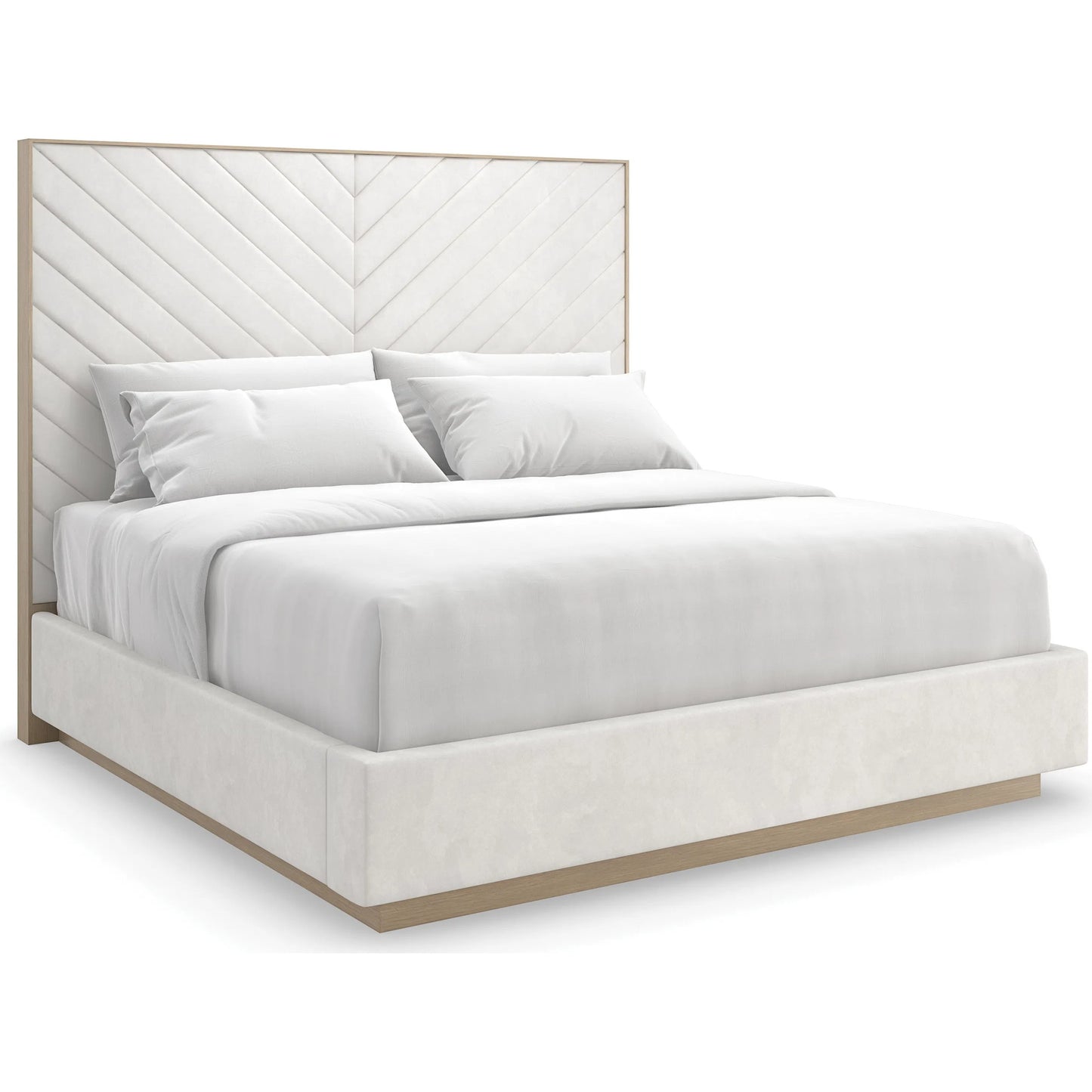 004 SI-2162922 | Primary Silo | Meet U In the Middle Bed by Caracole. Made from ash in a modern style.
