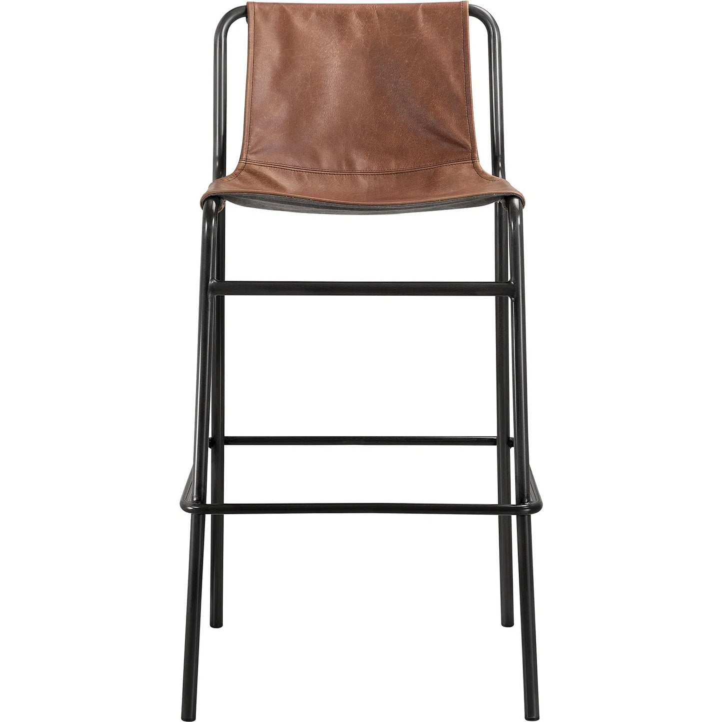 001 SI-2452754 | Primary Silo | Duke Counter Stool (Set of 2) by LH Imports in brown, black, light brown and light black. Made from unique in a traditional style.