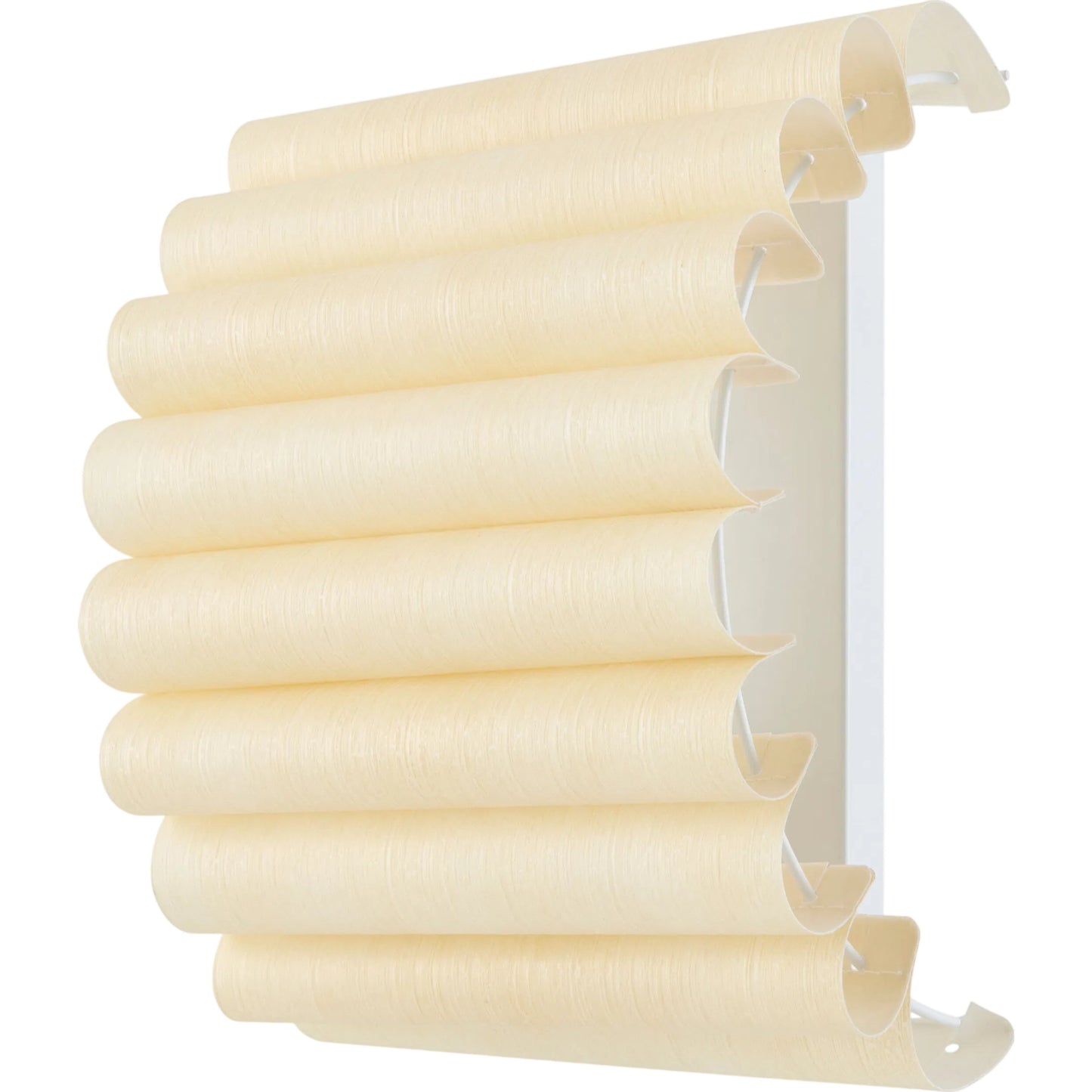 000 SI-2460306 | Primary Silo | Calsael Wall Sconce by Surya in white and lacquered. Made from iron, linen, polystyrene in a unique style.