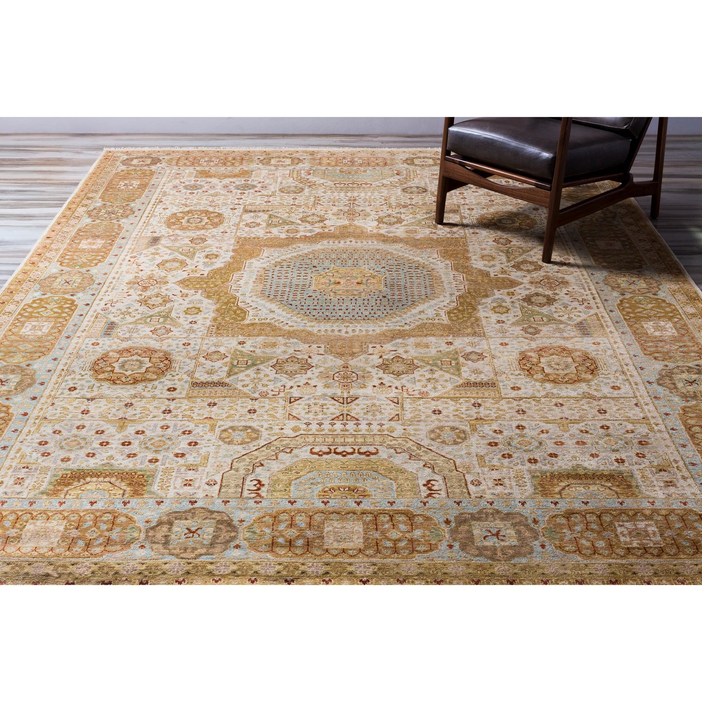 004 33842-16370 | Lifestyle | Cambridge Rug - 509 by Surya in light beige, medium brown, gray, burnt orange, light olive, brown. Made from 100% new zealand wool in a unique style.