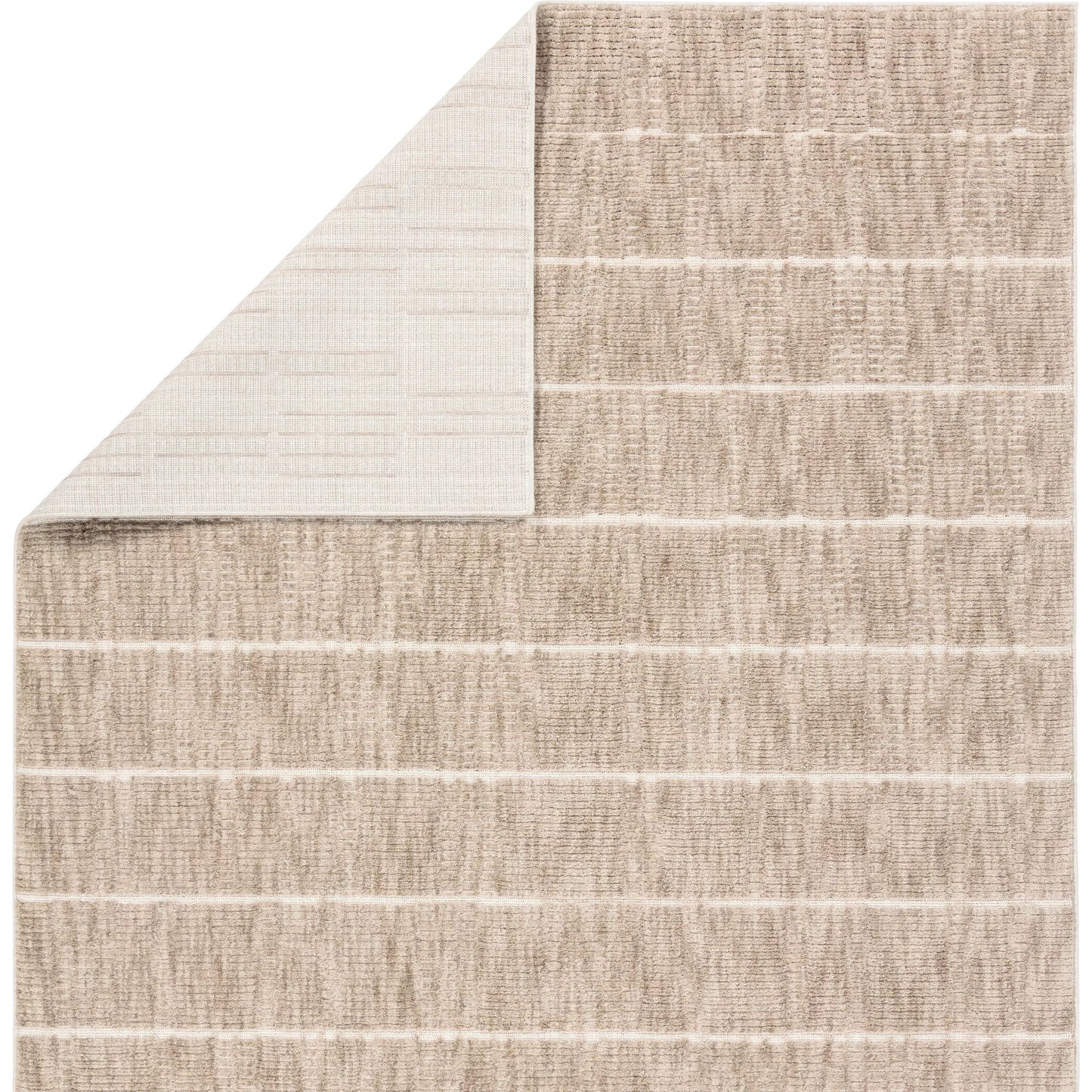 004 SI-2354291,SI-2354292,SI-2354293,SI-2354294,SI-2354295,SI-2354296,SI-2354297,SI-2386007 | Closeup | Composure CMP07 Rug by Jaipur Living in tan, cream, gray. Made from 100% polyester in a unique style.