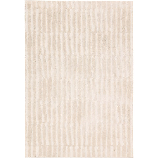 Calix by Nikki Chu CNU02 Rug by Jaipur Living in white. Made from 70% polypropylene 30% polyester in a unique style.